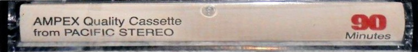 Compact Cassette Pacific Stereo 90 Type I Normal 1978 USA