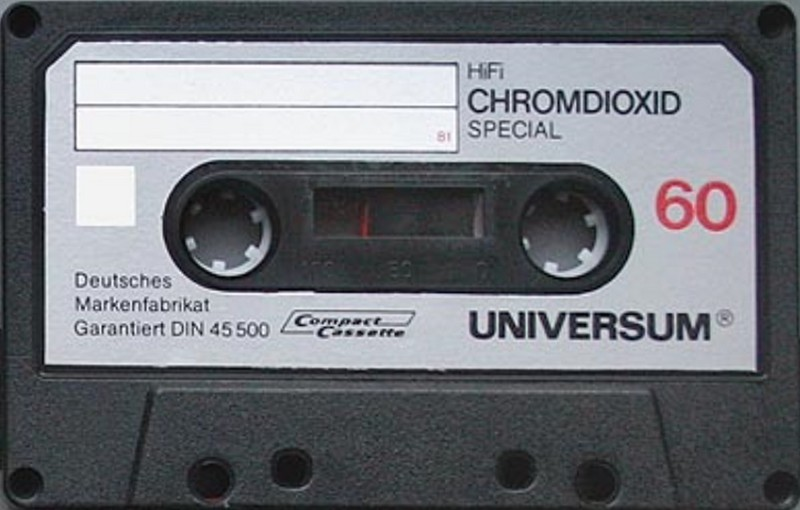 Compact Cassette Universum Special 60 Type II Chrome 1981 Europe