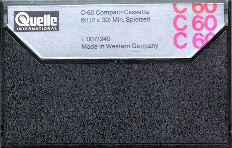 Compact Cassette Universum Special 60 Type II Chrome 1981 Europe