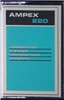 Compact Cassette Ampex 220 Cleaning Cassette 1974 USA