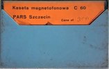 Compact Cassette Pars 60 Type I Normal Poland