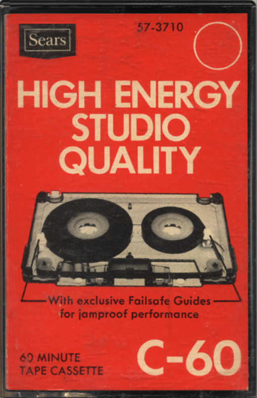 Compact Cassette Sears 60 Type I Normal USA