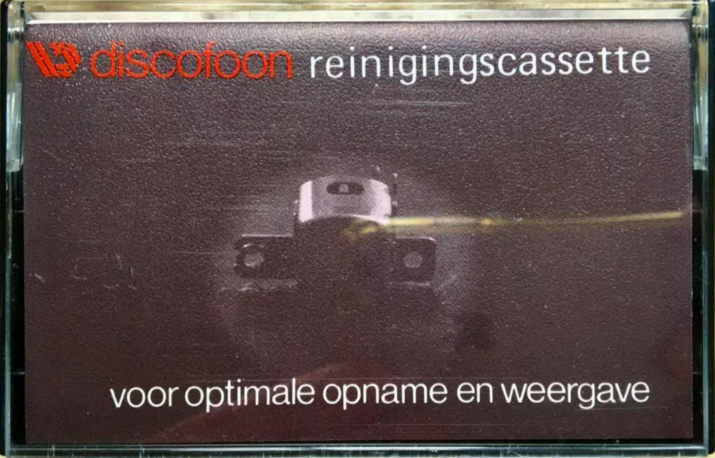 Compact Cassette Discofoon Cleaning Cassette Netherlands
