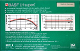 Compact Cassette BASF LH Super I 60 "LH Super I" Type I Normal 1982 Europe