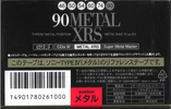 Compact Cassette Sony Metal-XRS 90 Type IV Metal 1994 Japan