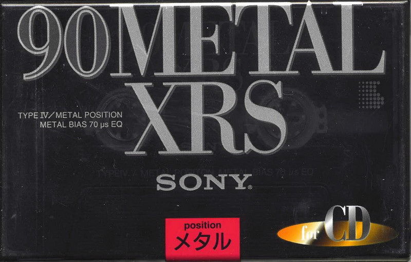 Compact Cassette: Sony  - Metal XRS 90