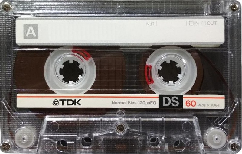 Compact Cassette TDK DS 60 Type I Normal 1984 Japan