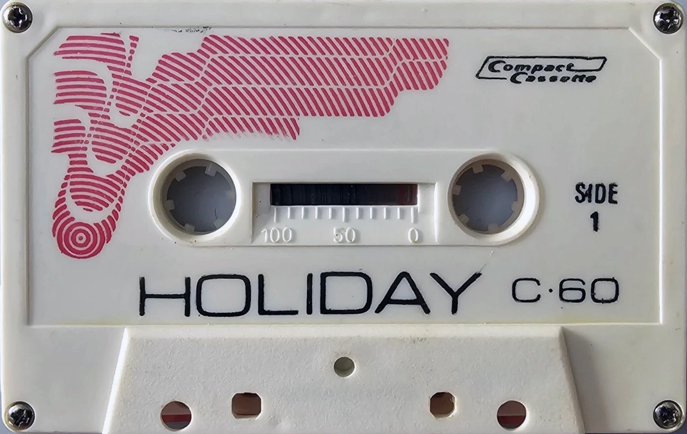 Compact Cassette Holiday 60 Type I Normal 1982 Spain