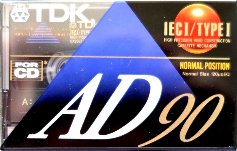 Compact Cassette: TDK  - AD 90