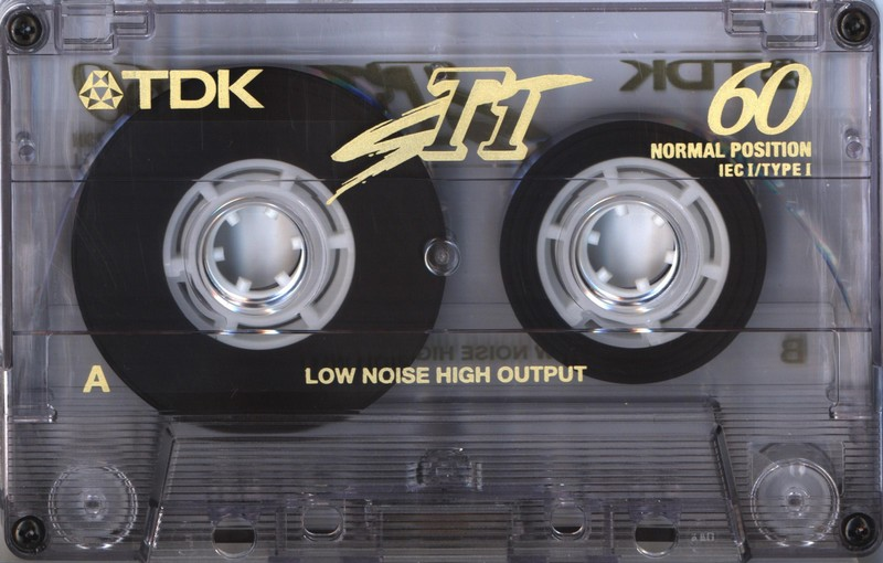 Compact Cassette TDK T1 60 "T1-60EA" Type I Normal 1997 Worldwide