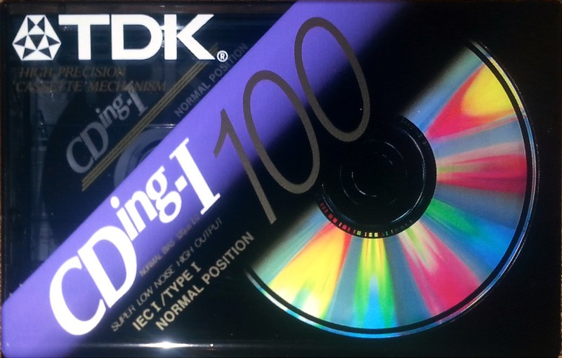 Compact Cassette: TDK  - CDing-I 100