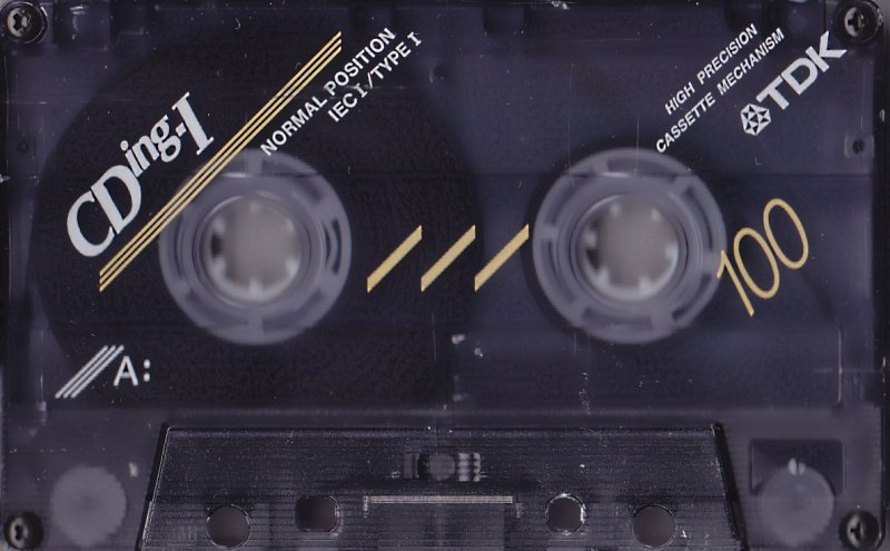 Compact Cassette: TDK  - CDing-I 100