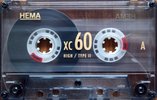 Compact Cassette Hema XC 60 Type I Normal 1995 Netherlands