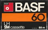 Compact Cassette BASF LH 60 Type I Normal 1977 USA