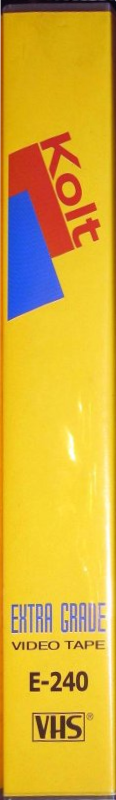 VHS, Video Home System Kolt 240 Type I Normal Russia