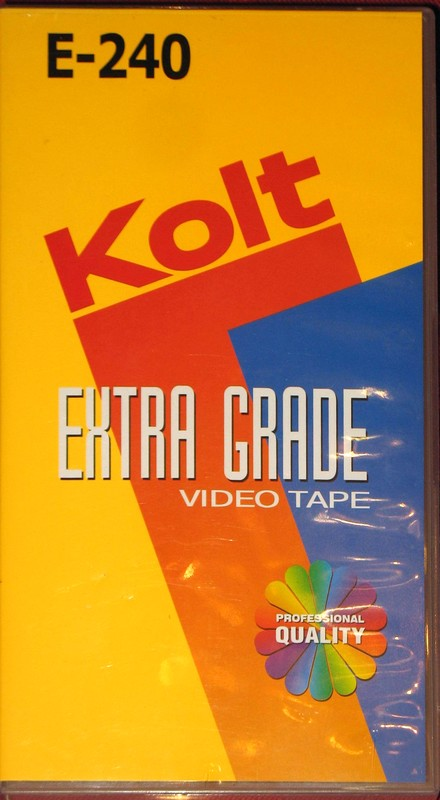 VHS, Video Home System Kolt 240 Type I Normal Russia