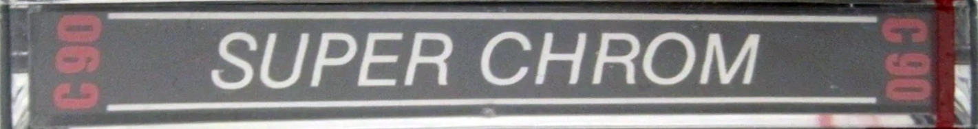 Compact Cassette Cassetton 90 Type II Chrome Germany