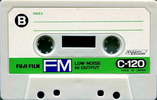 Compact Cassette Fuji Film FM 120 Type I Normal 1971 Japan