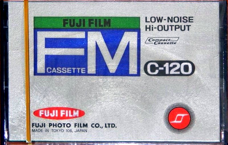 Compact Cassette Fuji Film FM 120 Type I Normal 1971 Japan