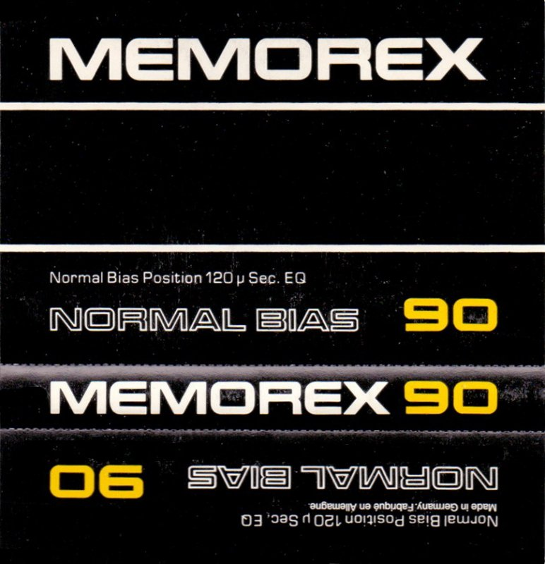 Compact Cassette: Memorex  -  90