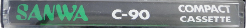 Compact Cassette Sanwa 90 Type I Normal 1979 Hong Kong