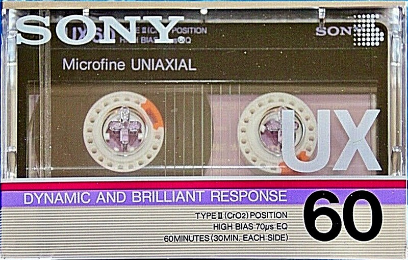 Compact Cassette: Sony  - UX 60