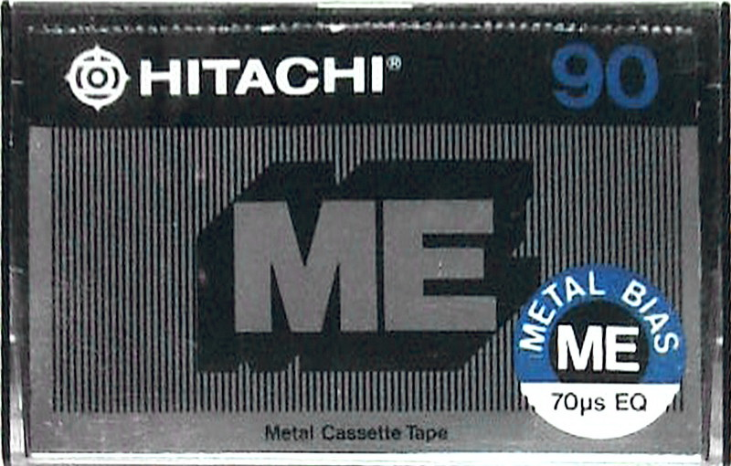 Compact Cassette Hitachi ME 90 Type IV Metal 1981 Europe