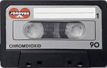 Compact Cassette Sonovox 90 Type II Chrome 1980 Portugal