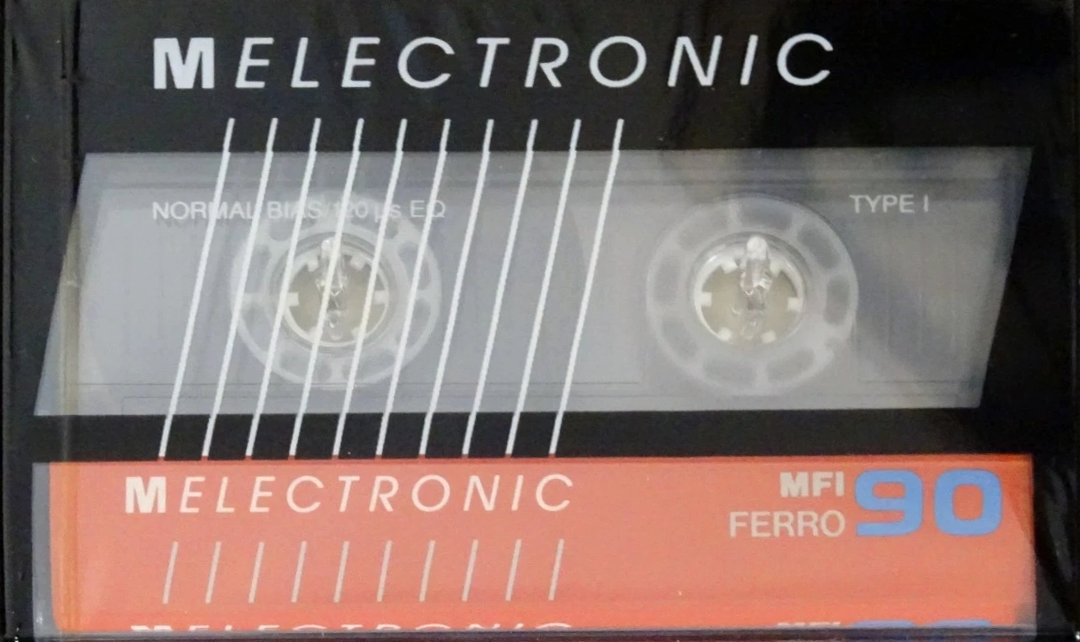 Compact Cassette Melectronic MF I 90 Type I Normal 1987 Switzerland