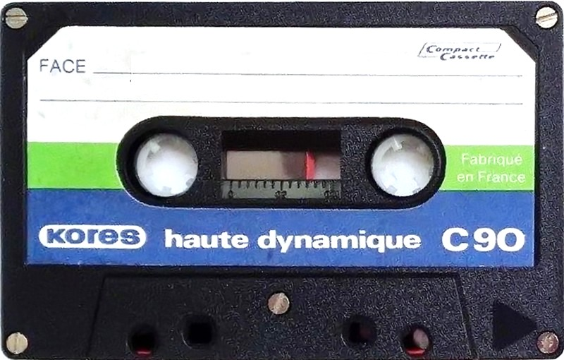 Compact Cassette Kores 90 Type I Normal France
