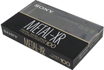 Compact Cassette Sony Metal-XR 100 "MTL-XR100" Type IV Metal 1989 Japan