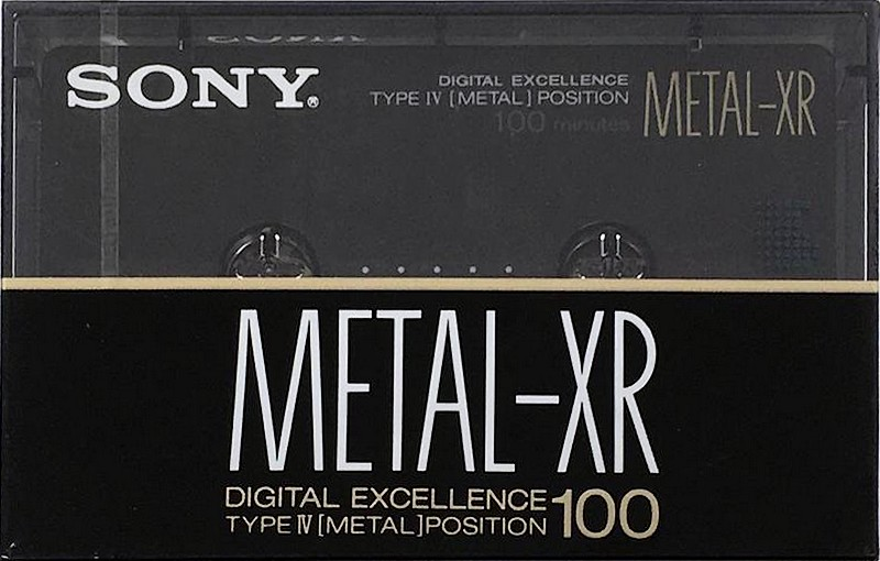 Compact Cassette: Sony  - Metal-XR 100