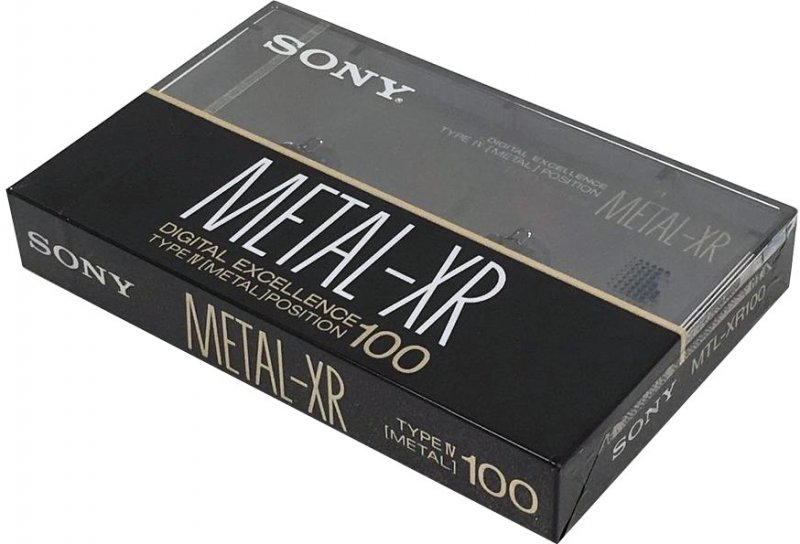 Compact Cassette: Sony  - Metal-XR 100