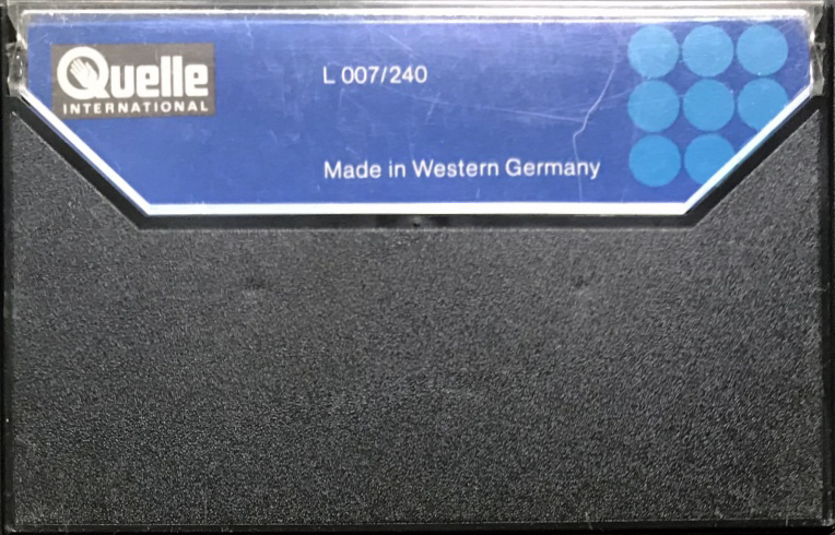 Compact Cassette Universum Cleaning Cassette 1979 Europe