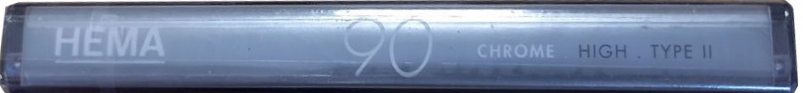 Compact Cassette Hema 90 Type II Chrome 2000 Europe