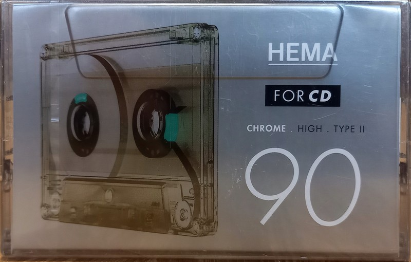 Compact Cassette Hema 90 Type II Chrome 2000 Europe