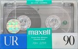 Compact Cassette Maxell UR 90 Type I Normal 1988 Europe
