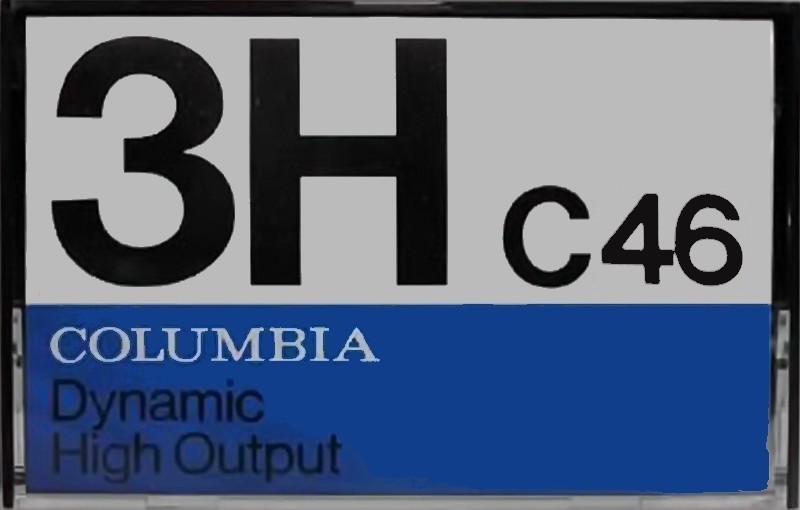 Compact Cassette Columbia 3H 46 Type I Normal 1976 Japan