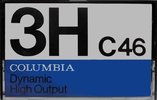 Compact Cassette Columbia 3H 46 Type I Normal 1976 Japan
