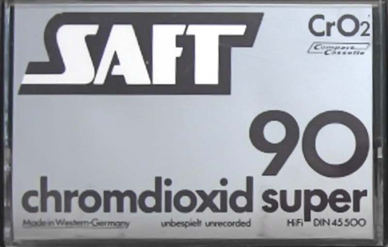 Compact Cassette: Unknown Saft -  90