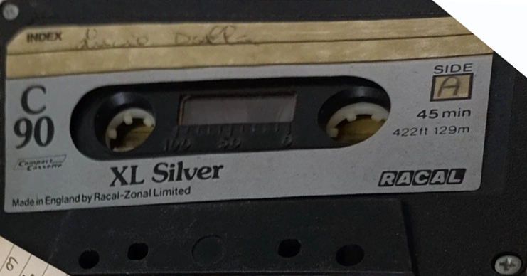 Compact Cassette Racal XL Silver 90 Type I Normal 1982 Canada