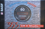 Compact Cassette BASF CR II-Studio 60 Type II Chrome 1994 Europe