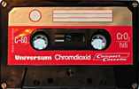 Compact Cassette Universum 60 Type II Chrome 1975 Europe