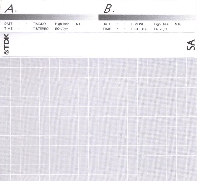 Compact Cassette: TDK  - SA 54