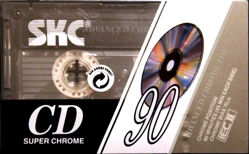 Compact Cassette: Sunkyong Magnetic Limited (SKM) SKC - CD 90