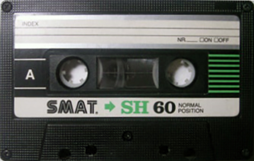 Compact Cassette Smat SH 60 Type I Normal 1982 South Korea