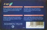 Compact Cassette Exel 60 Type I Normal 1997 Europe