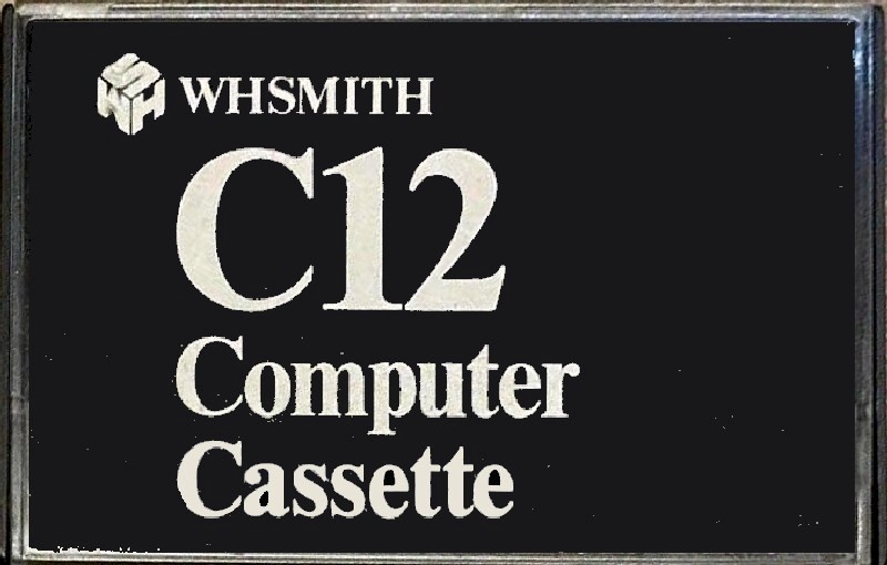 Compact Cassette WH SMITH 12 Computer Cassette UK