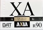 Digital Audio Tape AXIA 90 "XA" Type IV Metal 1990 Japan