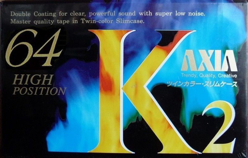 Compact Cassette: FUJI AXIA - K2 64